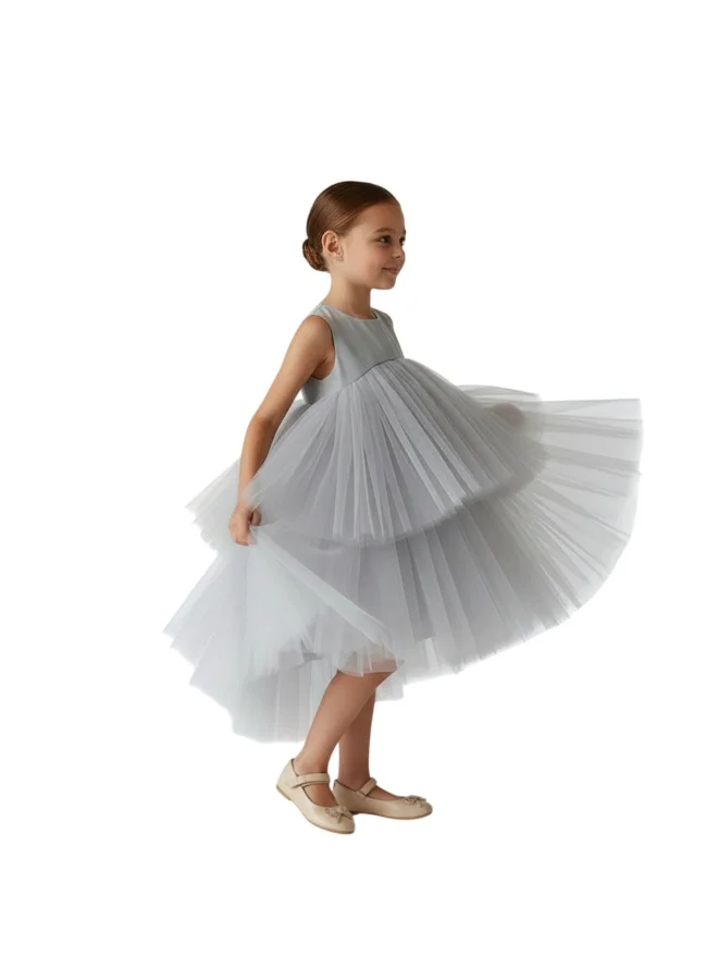 D'Daniela Tiered Tulle Dress